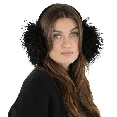 Ear warmers - Gårda Avola Faux Fur Ear Muffs (black)