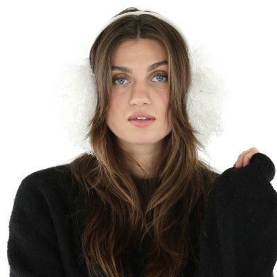 Ear warmers - Gårda Avola Faux Fur Ear Muffs (white)