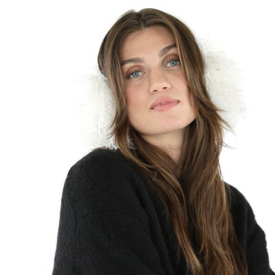 Ear warmers - Gårda Avola Faux Fur Ear Muffs (white)