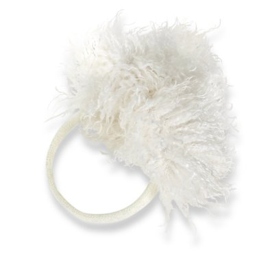 Ear warmers - Gårda Avola Faux Fur Ear Muffs (white)