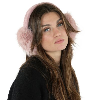 Ear warmers - Gårda Kersley Faux Fur Ear Muffs (pink)