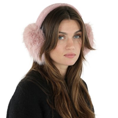 Ear warmers - Gårda Kersley Faux Fur Ear Muffs (pink)