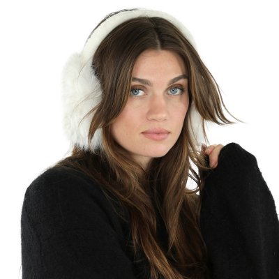 Ear warmers - Gårda Kersley Faux Fur Ear Muffs (white)