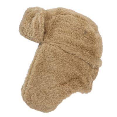 Trapper hat - Gårda Faux Fur Trapper Hat (light brown)