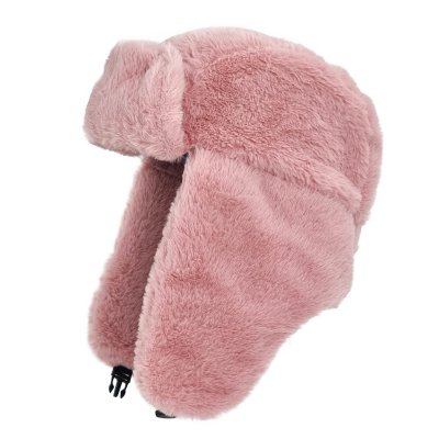 Trapper hat - Gårda Angora Trapper Hat (pink)