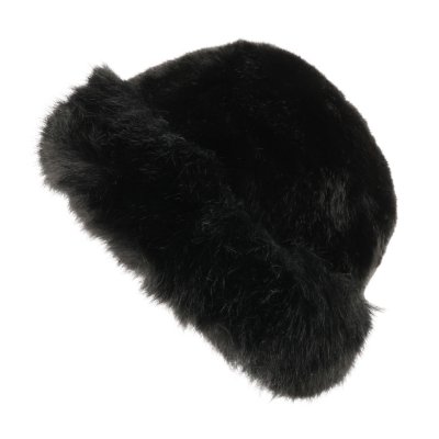 Fur Hat - Gårda Deva Faux Fur Hat (black)