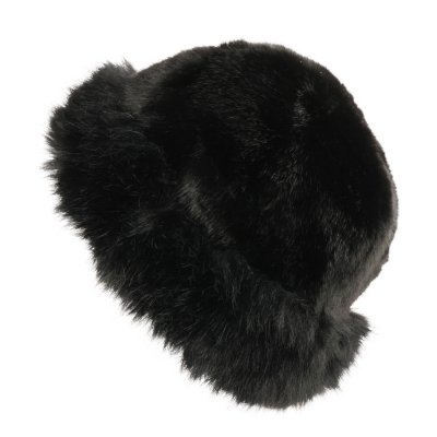 Fur Hat - Gårda Deva Faux Fur Hat (black)