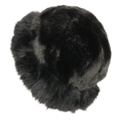 Fur Hat - Gårda Deva Faux Fur Hat (black)