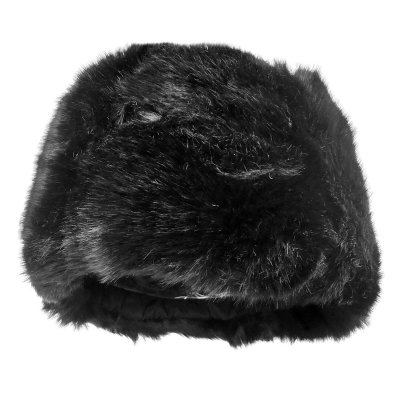 Fur Hat - Gårda Polyana Faux Fur Hat (black)