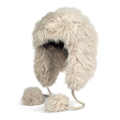 Fur Hat - Gårda Tortel Faux Fur Trapper Hat (beige)