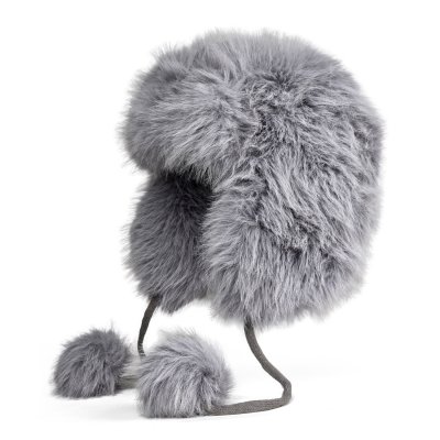 Fur Hat - Gårda Tortel Faux Fur Trapper Hat (light blue)