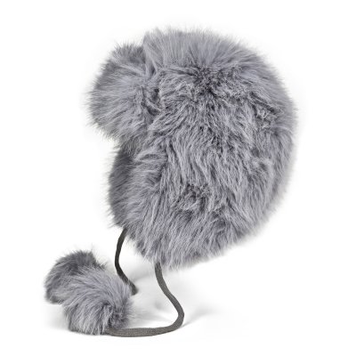 Fur Hat - Gårda Tortel Faux Fur Trapper Hat (light blue)