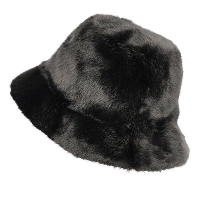 Fur Hat - Gårda Valea Faux Fur Hat (black)