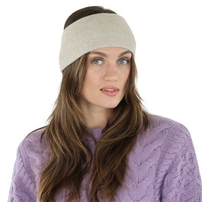 Headband - Gårda Crans-Montana Wool Mix Headband (beige)