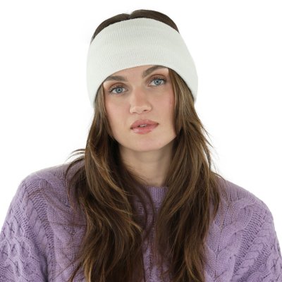 Headband - Gårda Crans-Montana Wool Mix Headband (white)