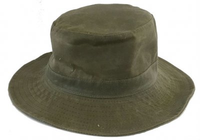 Hats - Gårda Favarella waxed cotton (green)