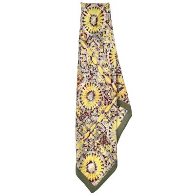 Scarf - Gårda Bizerte Satin Scarf (yellow)