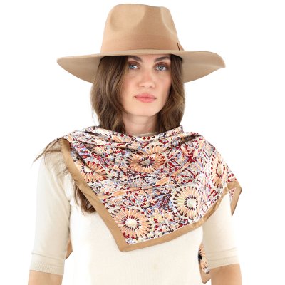 Scarf - Gårda Bizerte Satin Scarf (beige/multi)
