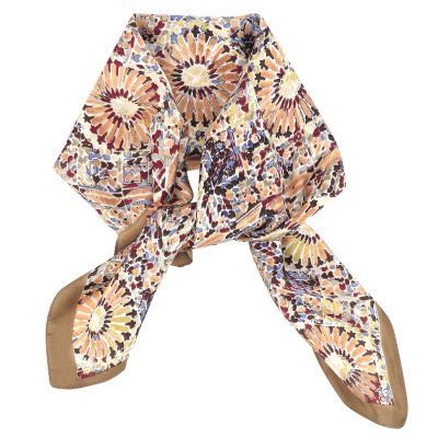Scarf - Gårda Bizerte Satin Scarf (beige/multi)
