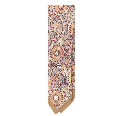 Scarf - Gårda Bizerte Satin Scarf (beige/multi)