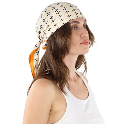 Scarf - Gårda Carouge Satin Scarf (cream)