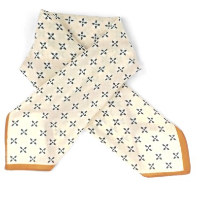 Scarf - Gårda Carouge Satin Scarf (cream)