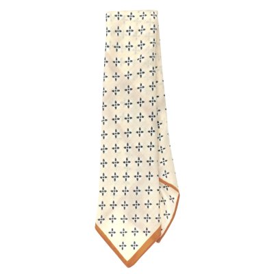 Scarf - Gårda Carouge Satin Scarf (cream)