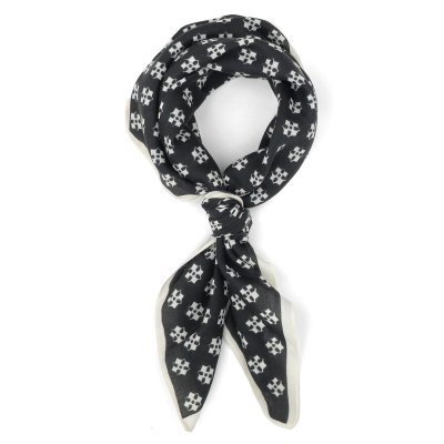 Scarf - Gårda Carouge Satin Scarf (black)