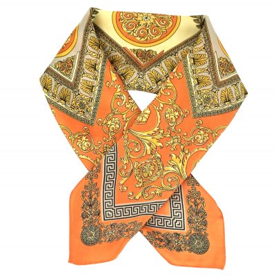 Scarf - Gårda Casablanca Satin Scarf (orange)