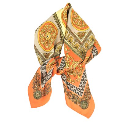 Scarf - Gårda Casablanca Satin Scarf (orange)