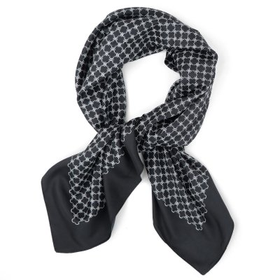 Scarf - Gårda Lourdes Satin Scarf (black)