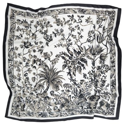 Scarf - Gårda Provence Satin Scarf (black)