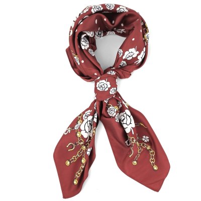 Scarf - Gårda Sousse Satin Scarf (red)