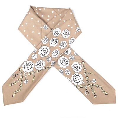 Scarf - Gårda Sousse Satin Scarf (rose)