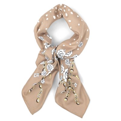 Scarf - Gårda Sousse Satin Scarf (rose)