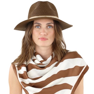 Scarf - Gårda Zebra Satin Scarf (brown)