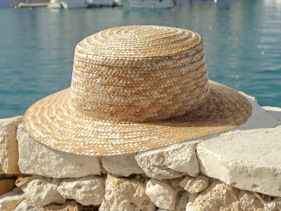 Hats - Gårda Caprese Boater (natural)