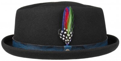 Hats - Stetson Salem Diamond Crown (black)