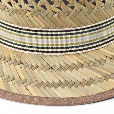 Straw Hat - Gårda Agulo Natural Straw Trilby (natural/cream)