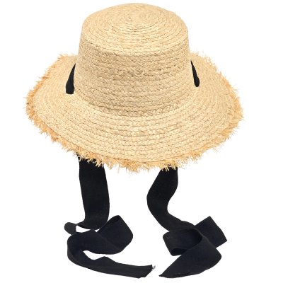 Straw Hat - Gårda Ajaccio Sun Hat (nature/black)