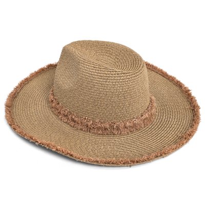 Straw Hat - Gårda Alicante Fedora (khaki)