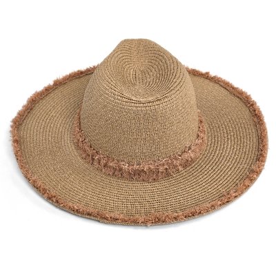 Straw Hat - Gårda Alicante Fedora (khaki)