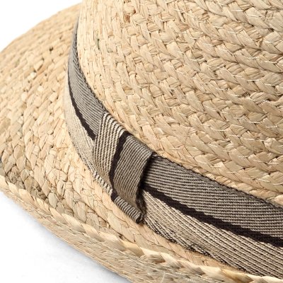 Straw Hat - Gårda Benijo Raffia Trilby (natural/taupe)