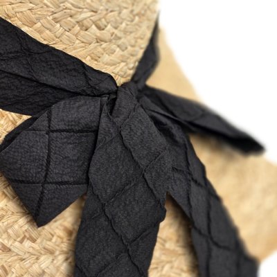 Straw Hat - Gårda Biarritz Sun Hat (nature/black)