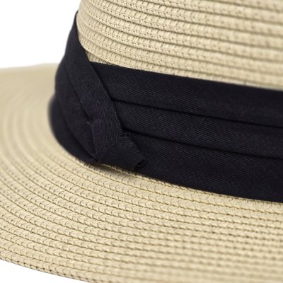 Straw Hat - Gårda Corfu Gambler (beige/black)