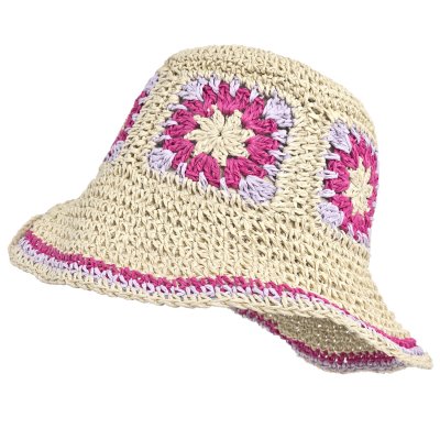 Straw Hat - Gårda Crete Bucket hat (nature/multi)