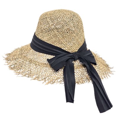 Straw Hat - Gårda Dubrovnik Sun Hat (nature/black)