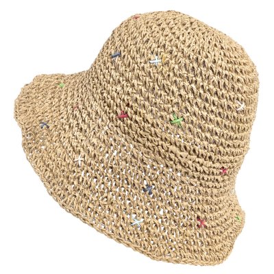 Straw Hat - Gårda Florence Bucket hat (nature)
