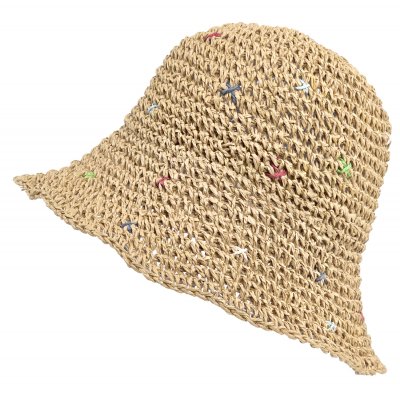 Straw Hat - Gårda Florence Bucket hat (nature)