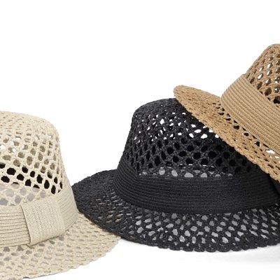 Straw Hat - Gårda Granada Sun Hat (black)